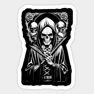 Skull Cult Sticker